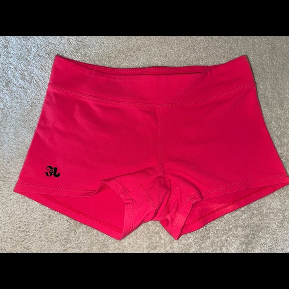 jo + jax Other - “JO + JAX” GIRLS DARK CORAL SHORTIES, EXCELLENT CONDITION, SIZE LC